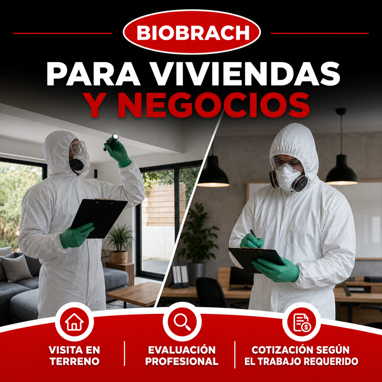 Inspeccion de plagas para viviendas y negocios