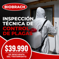 Inspeccion tecnica de control de plagas BioBRACH