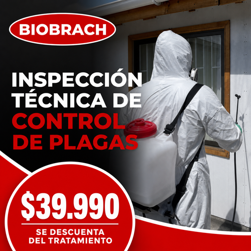 Inspeccion tecnica de control de plagas BioBRACH